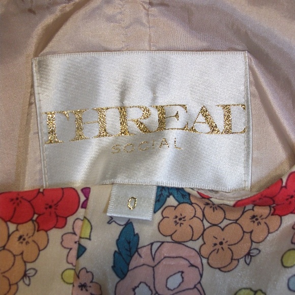 Thread Social Floral Mini Dress - Picture 5 of 5